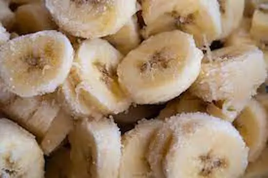 Frozen banana