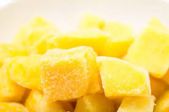 Frozen mangoes